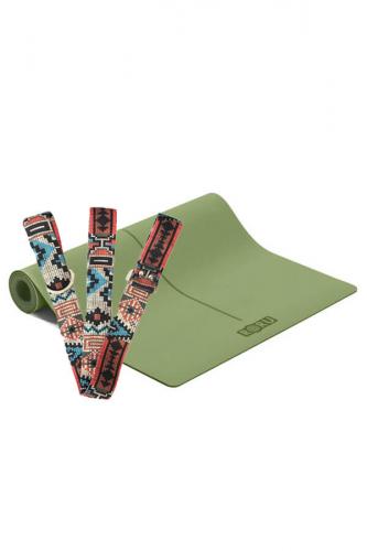 Sun Series Kaydırmaz 5mm Yoga Matı Soft Yeşil-Teşhir Ürünü